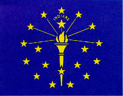 Indiana State Flag
